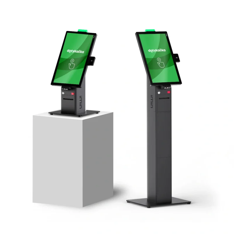 iMin Crane 1 21,5” 1 kiosk dotykacka nablatowy plus podlogowy